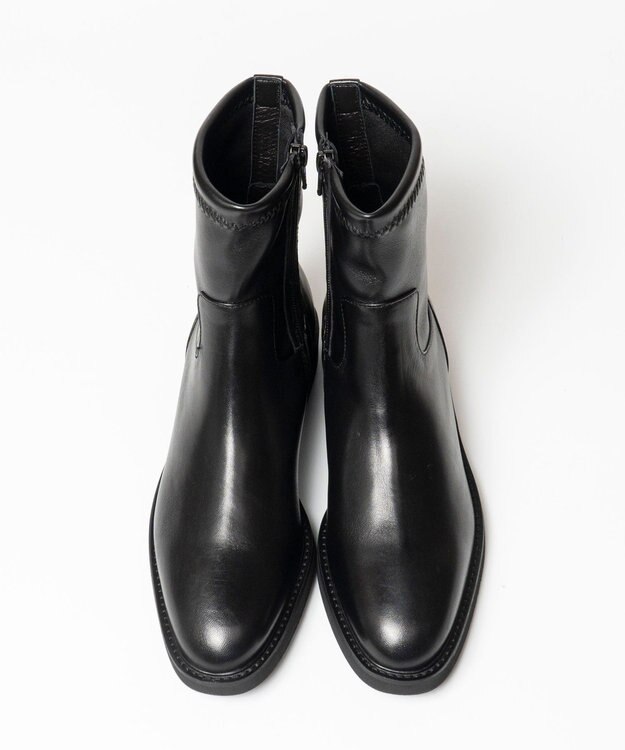 BONTRE 【LucaGrossi/ルカグロッシ】ストレッチショートブーツ/G970T-UA ブラック