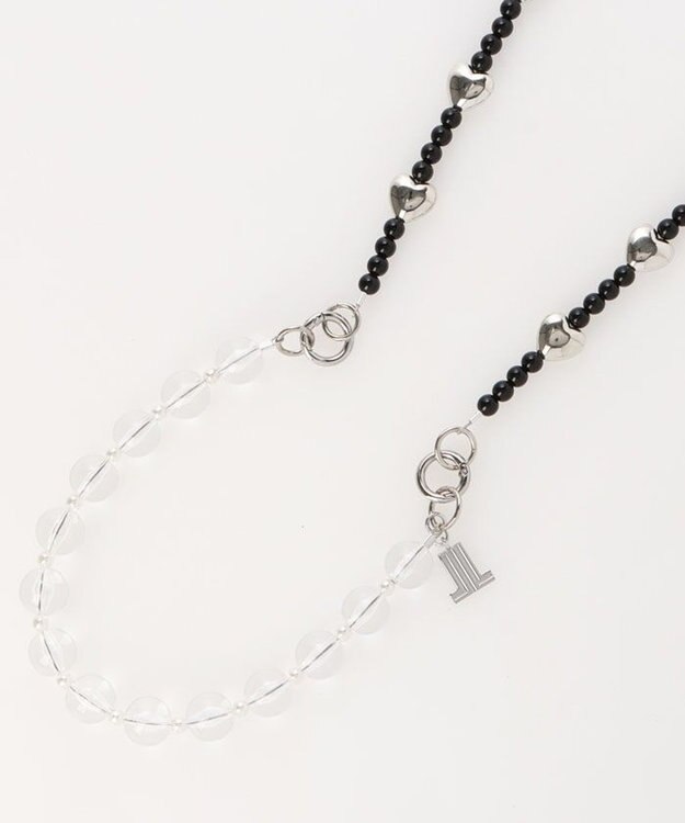 LANVIN en Bleu ジュエル スマホストラップ ブラック