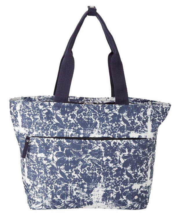 ACE BAGS & LUGGAGE hiromichi nakano フェズリ トートバッグ  17524 ヒロミチナカノ ネイビー（フラワー）