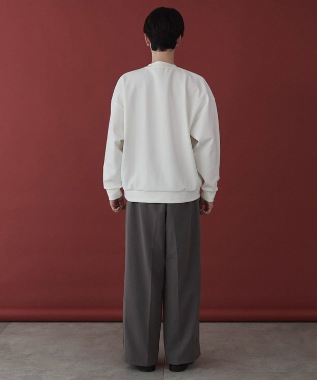 WEGO 【ユニセックス着用ITEM】AIRFUNCTIONワンポイントプルオーバー ホワイト