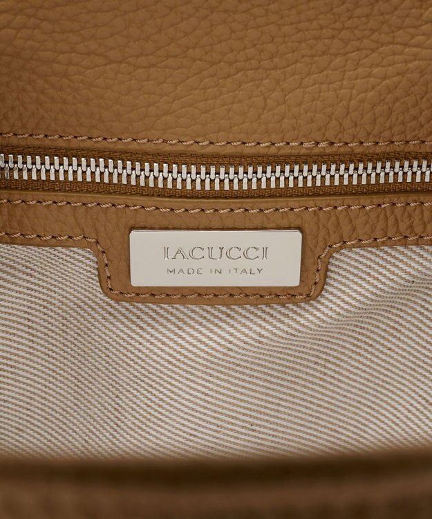 IACUCCI 【再予約スタート】センティエーロ ミニトート CERVO キャメル