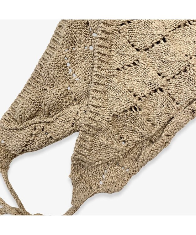 林八百吉商店 un chapeau  バブーシュカ ベージュ