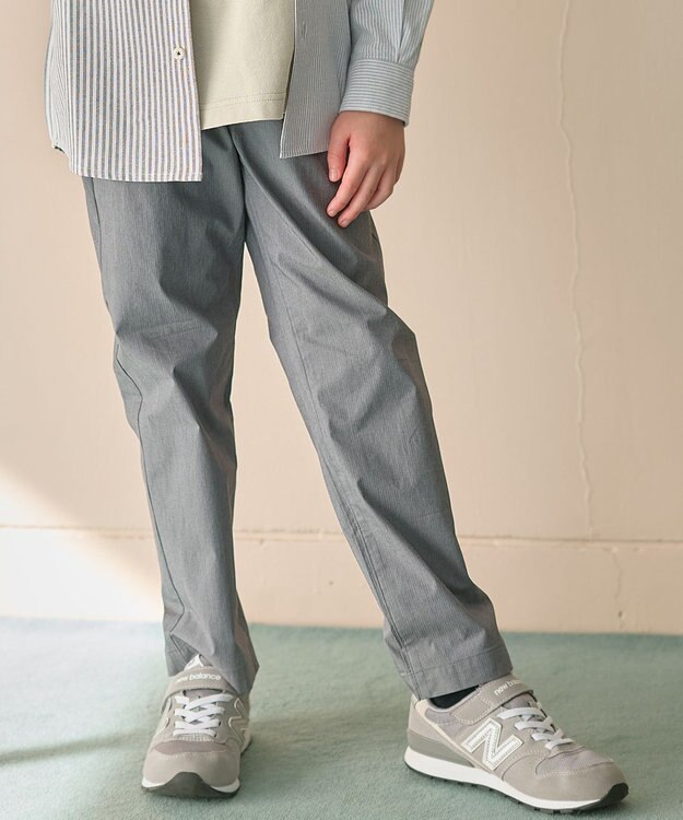 J.PRESS KIDS 【140-170cm】ヘリンボーンツイル ロングパンツ グレー系