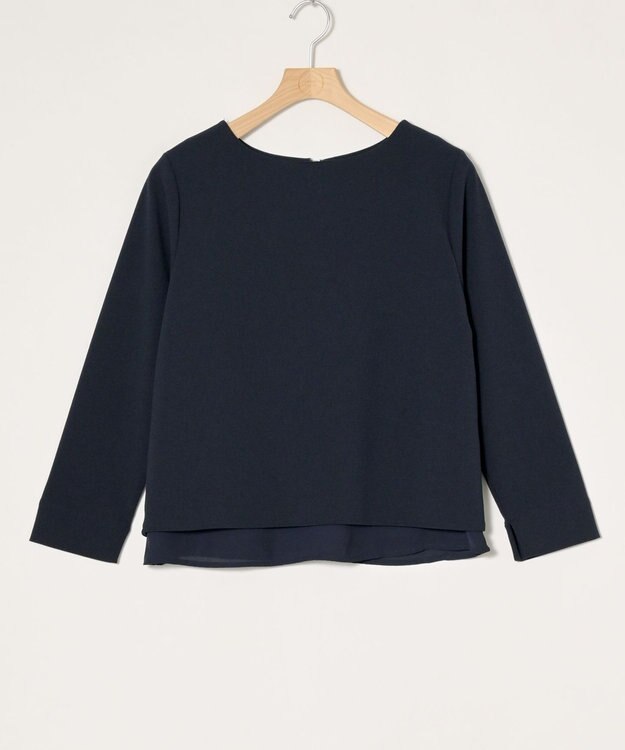 ONWARD Reuse Park 【any SiS】ブラウス秋冬 ネイビー