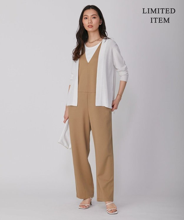 ICB 【WEB限定・洗える】パブロポンチ オールインワン キャメル系