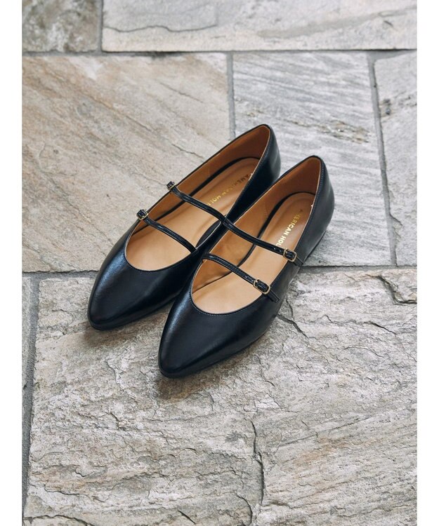 AMERICAN HOLIC メリージェーンフラットシューズ Black