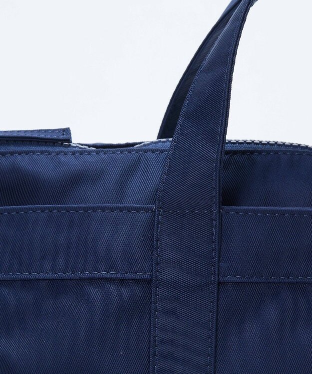 TOPKAPI 【Breath TOPKAPI】CHILLGO 保冷バッグ付き ショルダー付き ナイロン トートバッグ M / 撥水 ネイビー