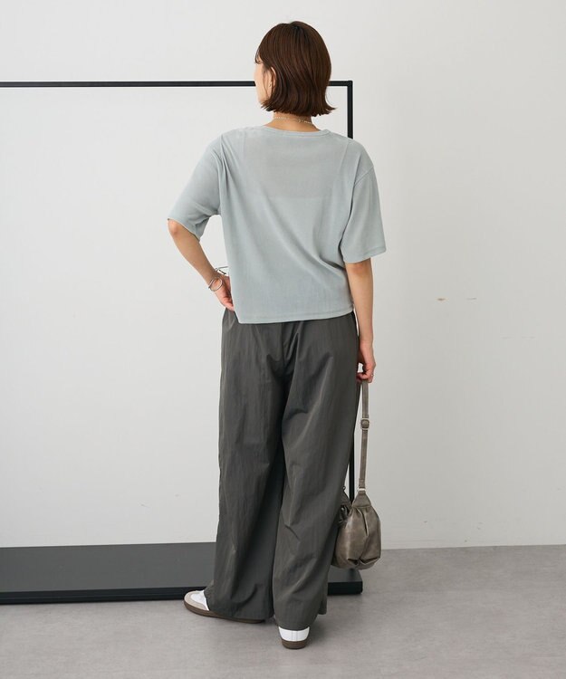 CRAFT STANDARD BOUTIQUE コクーンカラーパンツ Charcoal Gray