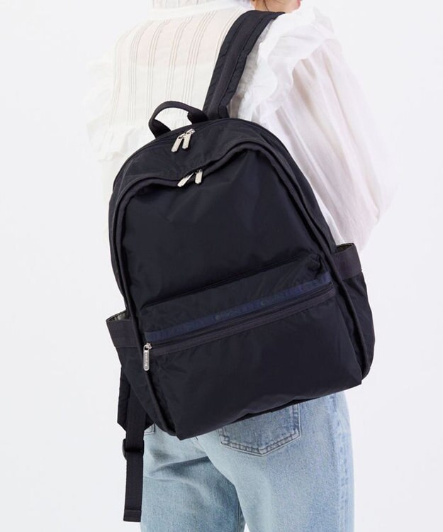 LeSportsac ROUTE BACKPACK/ディープシーブルー ディープシーブルー