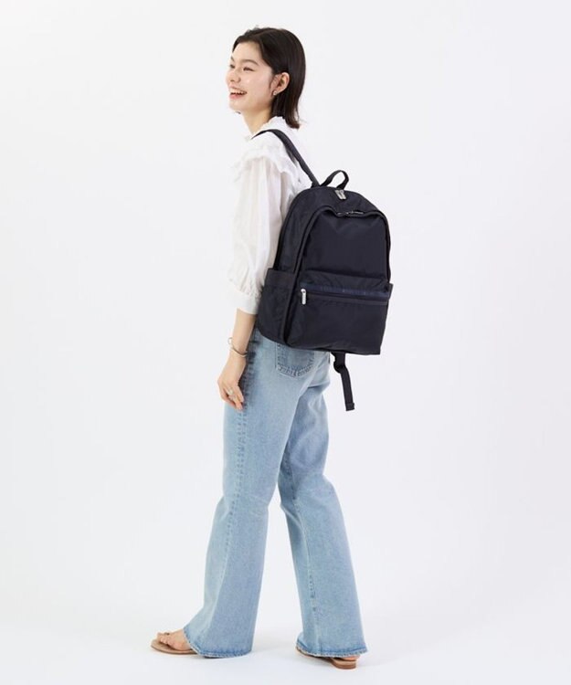 LeSportsac ROUTE BACKPACK/ディープシーブルー ディープシーブルー