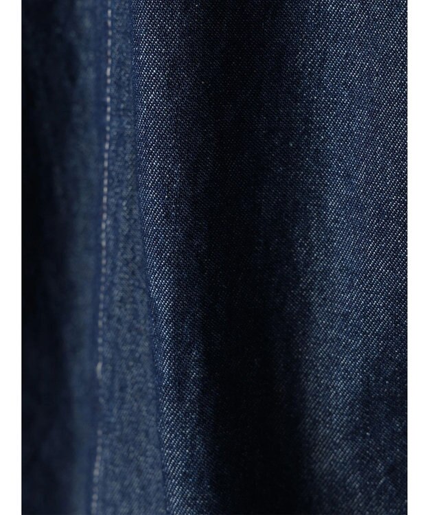 Green Parks ・ＥＬＥＮＣＡＲＥ　ＤＵＥ　デニムハーフＺＩＰワンピース Indigo