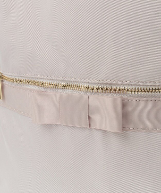 Maison de FLEUR 撥水加工オペラリボンリュック Grayish Pink