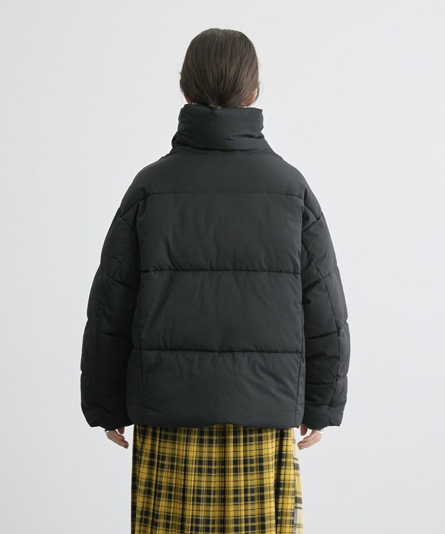 AMERICAN HOLIC リサイクル軽ポカ撥水加工スタンドショートコート Black