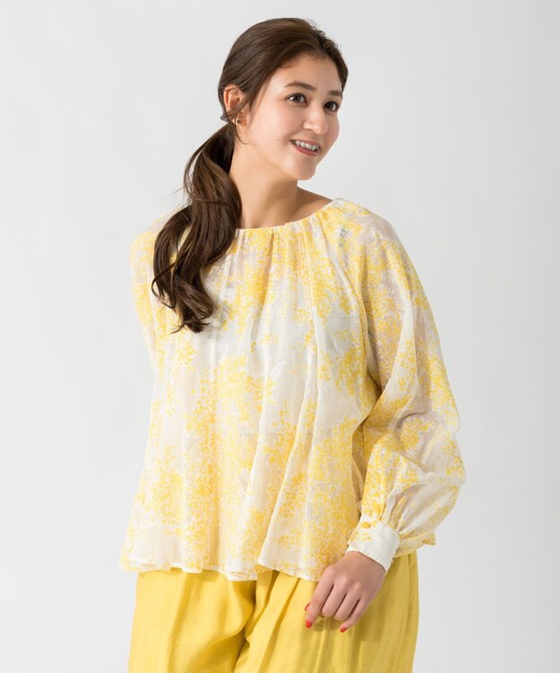 ONWARD Reuse Park 【組曲】ブラウス春夏 ホワイト