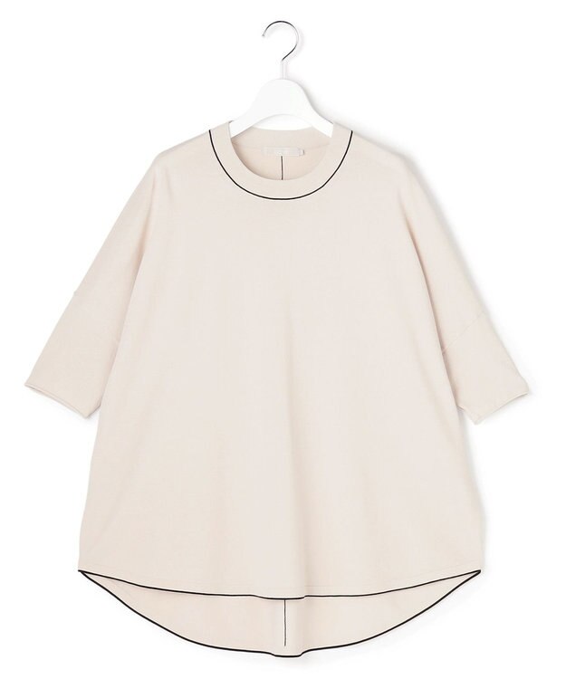 ICB 【先行予約・WEB限定カラーあり】VIS/NYハイゲージ プルオーバーニット トープ×ブラックライン