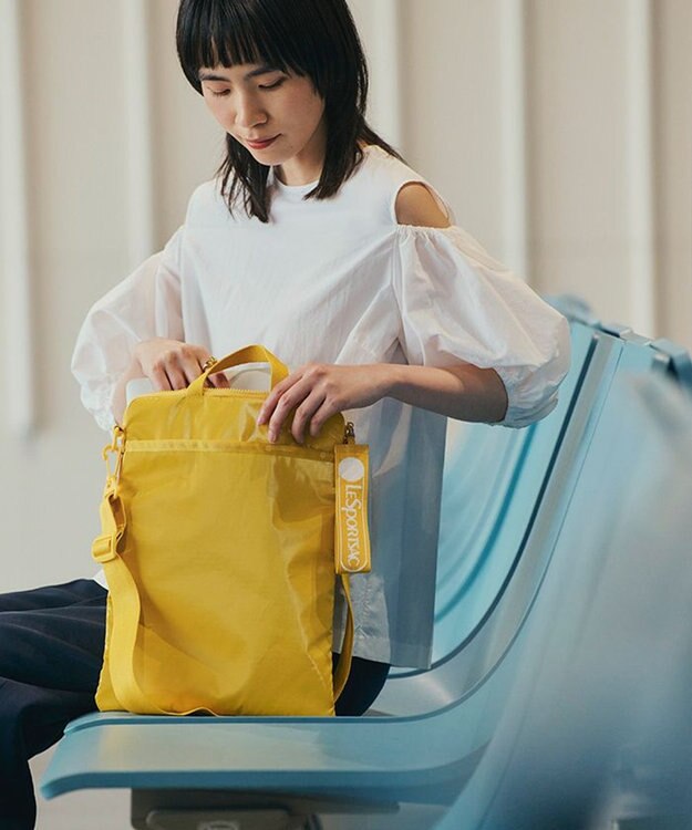 LeSportsac MOBILE SHOULDER BAG2/ヒトリップカナリアイエロー ヒトリップカナリアイエロー