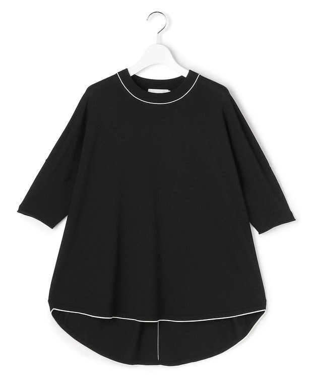 ICB 【先行予約・WEB限定カラーあり】VIS/NYハイゲージ プルオーバーニット ブラック×トープライン