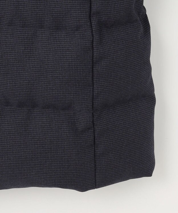 J.PRESS LADIES S 千鳥&グレンチェック ロング ダウン コート ネイビー系3