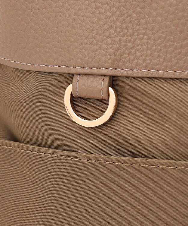 LA BAGAGERIE コンビ2WAYトートバッグ SMALL ベージュ