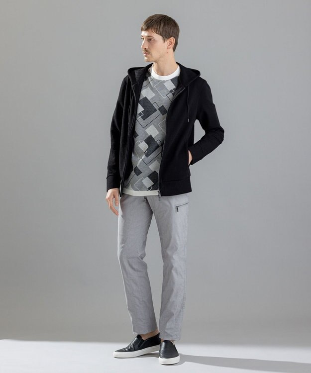 JOSEPH HOMME リネンシャンブレーストレッチ / STICK DESIGN ライトグレー系