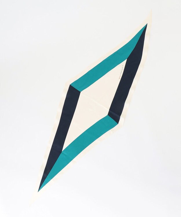 23区 【Oggi4月号掲載】ダイヤ スカーフ グリーン系