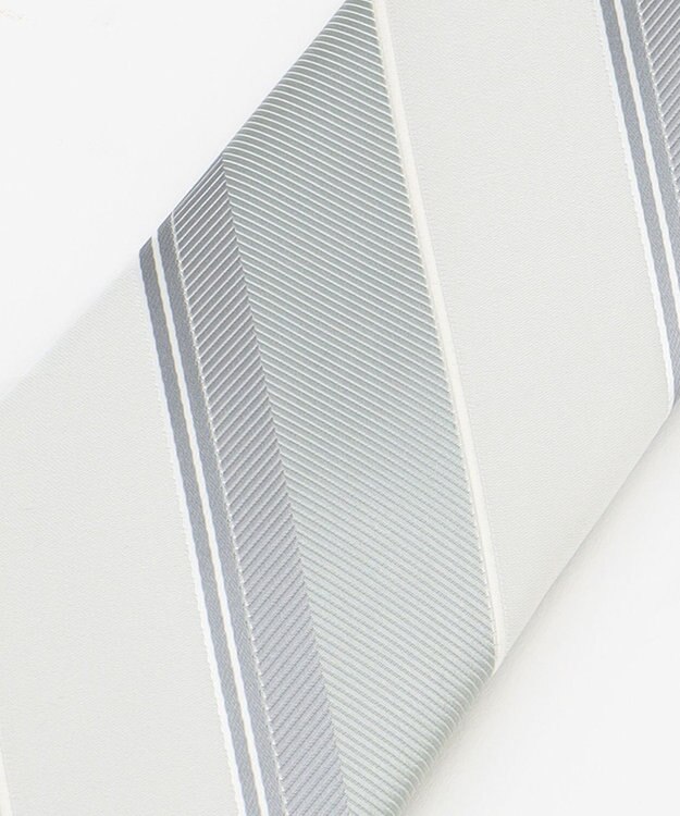 J.PRESS MEN 【BLACK】フォーマルレジメンタルネクタイ ライトグレー系2