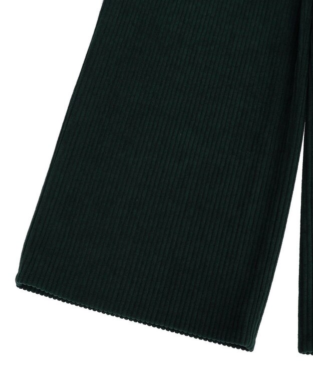 Green Parks 太畝コーデュロイカラーパンツ Dark Green