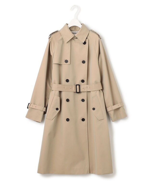 ICB 【撥水加工】ＴＣシャンブレーツイル トレンチコート ベージュ系