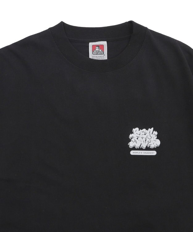 WEGO 別注BENDAVISIプランプロゴT（SS） ブラック