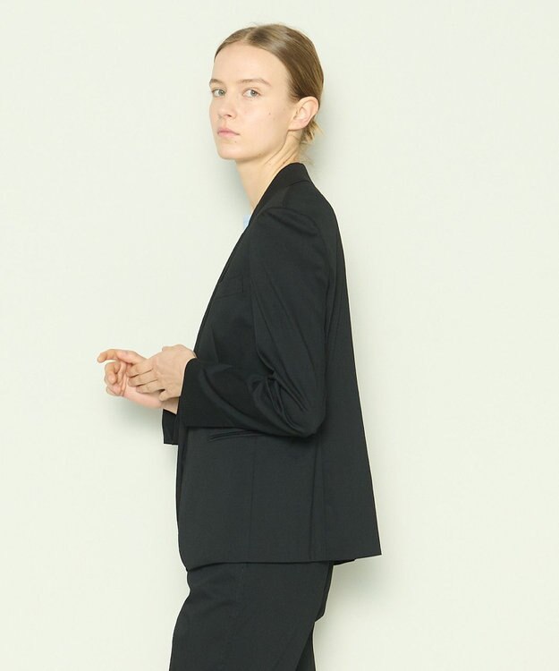 JOSEPH ヴィスバイストレッチ　ジャケット Black