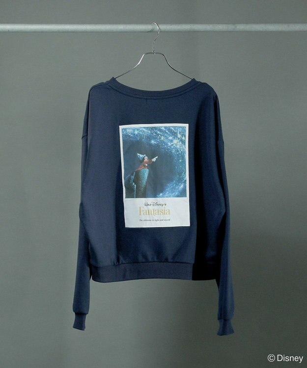 Green Parks ＦＡＮＴＡＳＩＡ／Ｖネックバッグプリントスウェット Navy