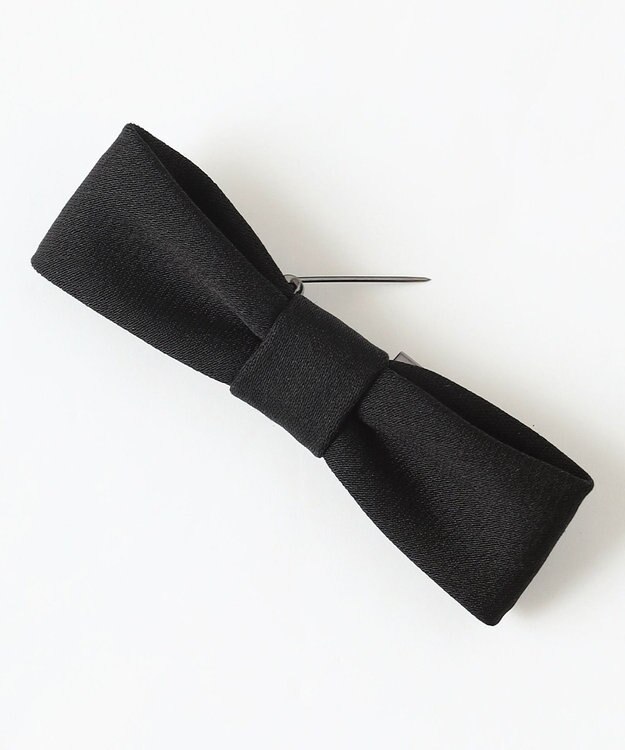 組曲 NOIR 【洗える】ウォッシャブルストレッチバックサテン ジャケット＋ワンピース ブラック系