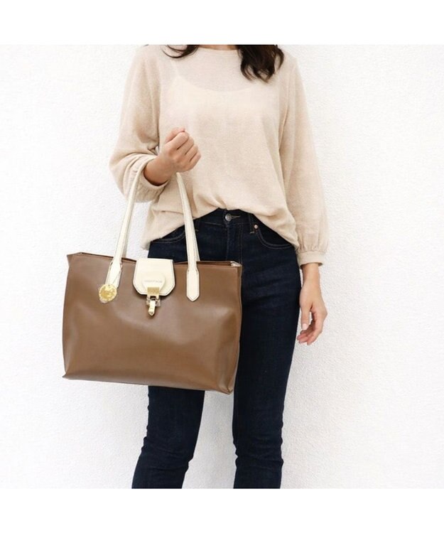 Regalo Felice 【A4サイズ対応 / 自立可】トート / REGALO GY(グレージュ)