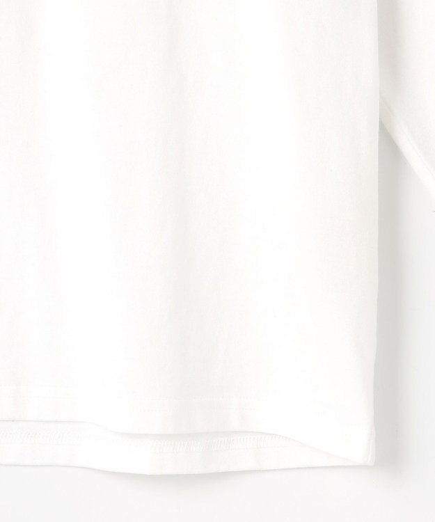 Feroux 【洗える】アソートプリントロング Ｔシャツ ホワイト系1