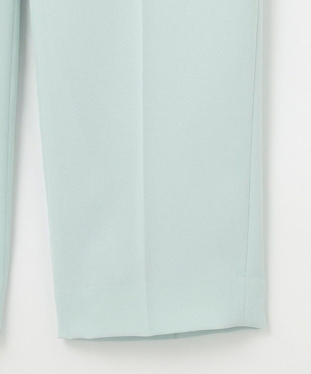 自由区 S 【セットアップ対応・UVカット・接触冷感・洗える】ライトストレッチテーパード パンツ サックス