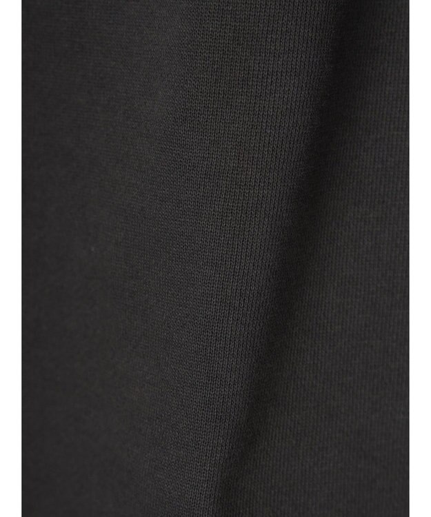 Green Parks ロゴ裏毛カーディガン Charcoal Gray