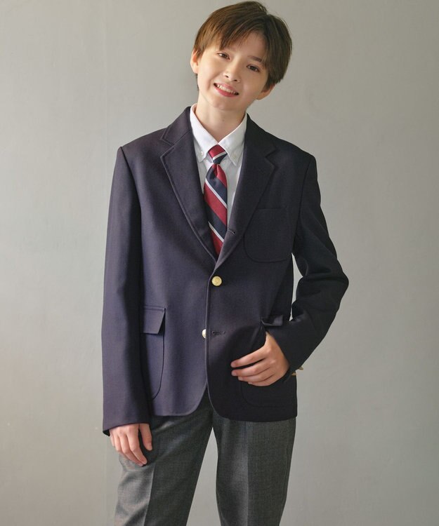 Jプレス ネイビー ブレザー 上着 キッズ170 140-170cm】ウールサージ ブレザー / J.PRESS KIDS | ファッション通販