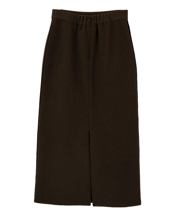YECCA VECCA メルトンナロースカート Brown