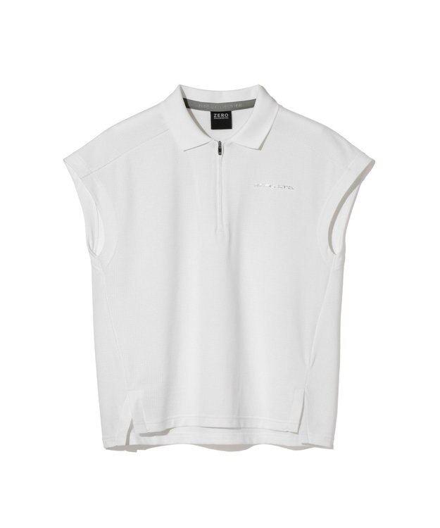 ZERO HALLIBURTON 通気性抜群 コンフォートフレンチスリーブ ZHG-W6S6a 85219 ホワイト