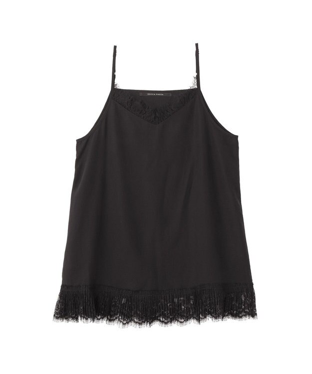 YECCA VECCA レースキャミソール Black