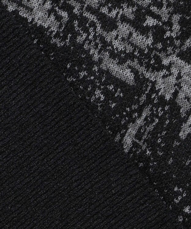 JOSEPH HOMME 【HIGH GRADE LINE】クレストブークレジャガード　クルーネックニット ブラック系