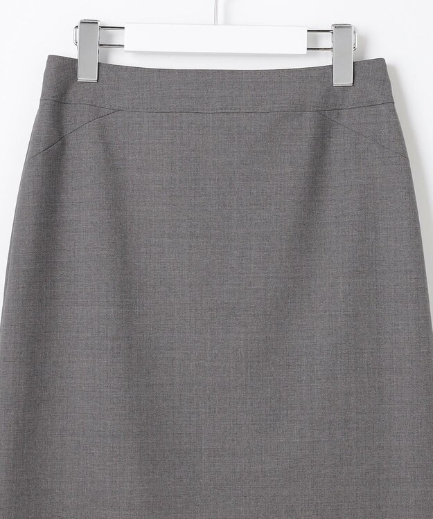J.PRESS LADIES L 【セットアップ対応】BAHARIYE SOLID スカート ミディアムグレー系