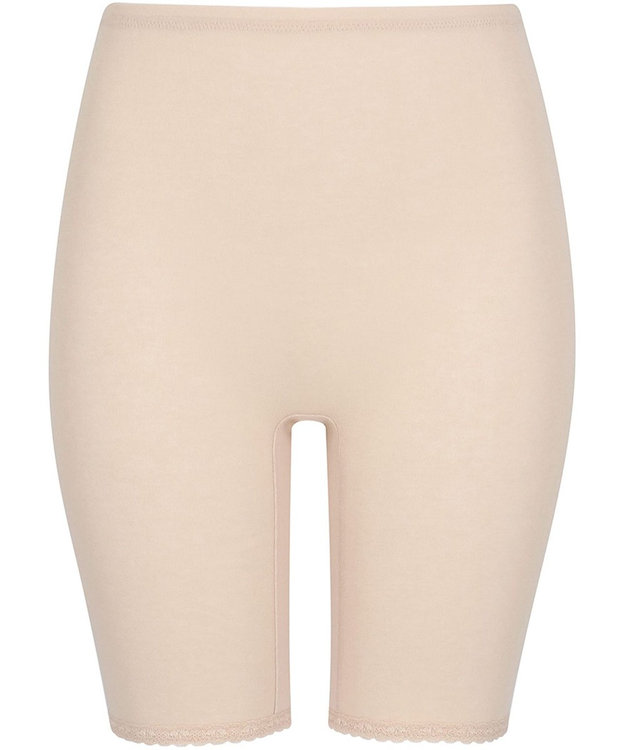 Wing インナーボトム 綿100％(身生地部) 【綿100％ シャリ感タイプ】 3分丈 春 夏 ER6364 ウイング／ワコール ベージュ