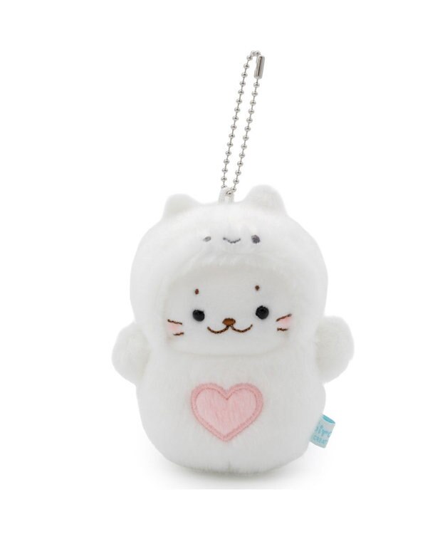 Mother garden しろたん ふわふわ キーホルダー 《クリオネ》 単品 クリオネ