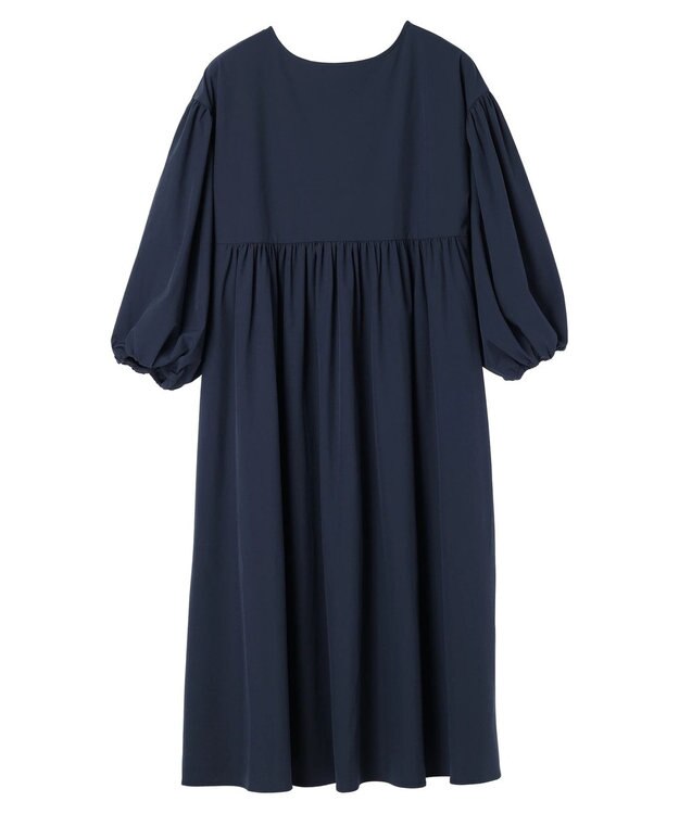 Green Parks armonia．２ｗａｙ袖ボリュームワンピース Navy