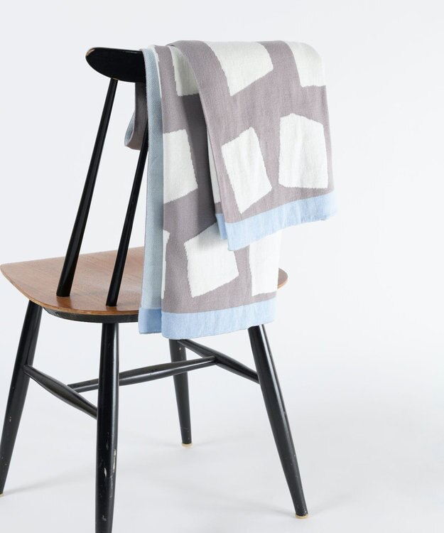 TRICOTE DANCE TILE BLANKET 92GRAY