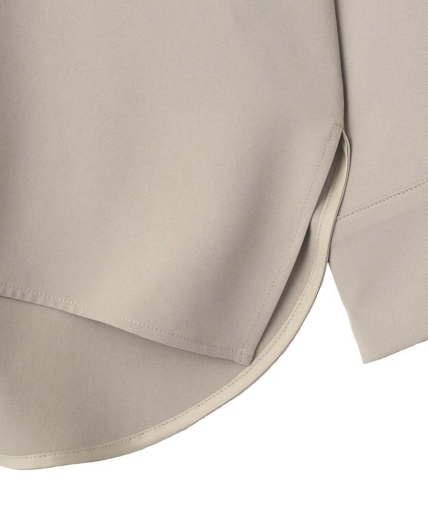 YECCA VECCA 【2点SET】スキッパーデザインセットアップ Gray Beige