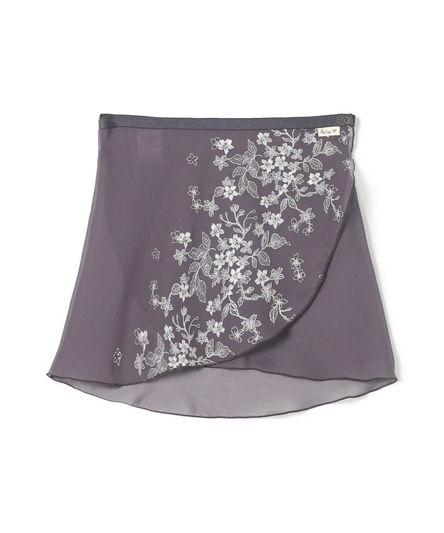 Chacott 【Nela ライン】ジュニア スカート チャコ-ルグレー