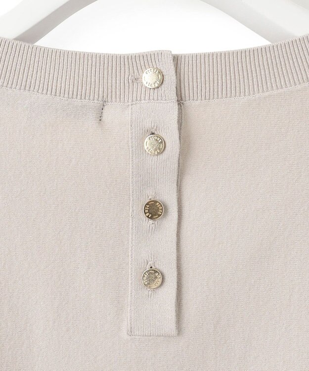 23区 【洗える/セットアップ対応】ヴィスコースストレッチ ドルマン ニット ベージュ系