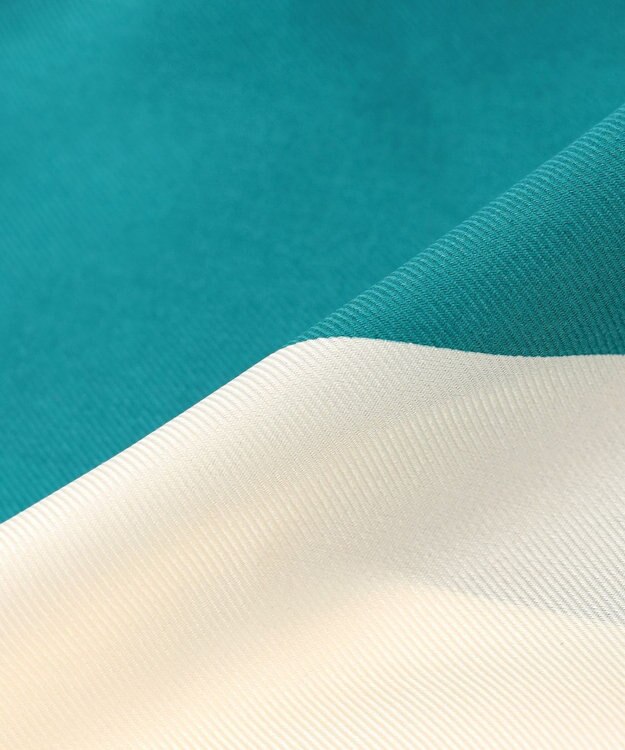 23区 【Oggi4月号掲載】ダイヤ スカーフ グリーン系